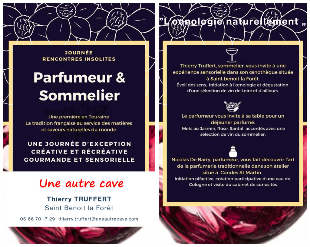 Stage vin et parfum une autre cave