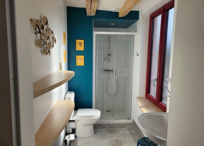 salle de bain privatif beau